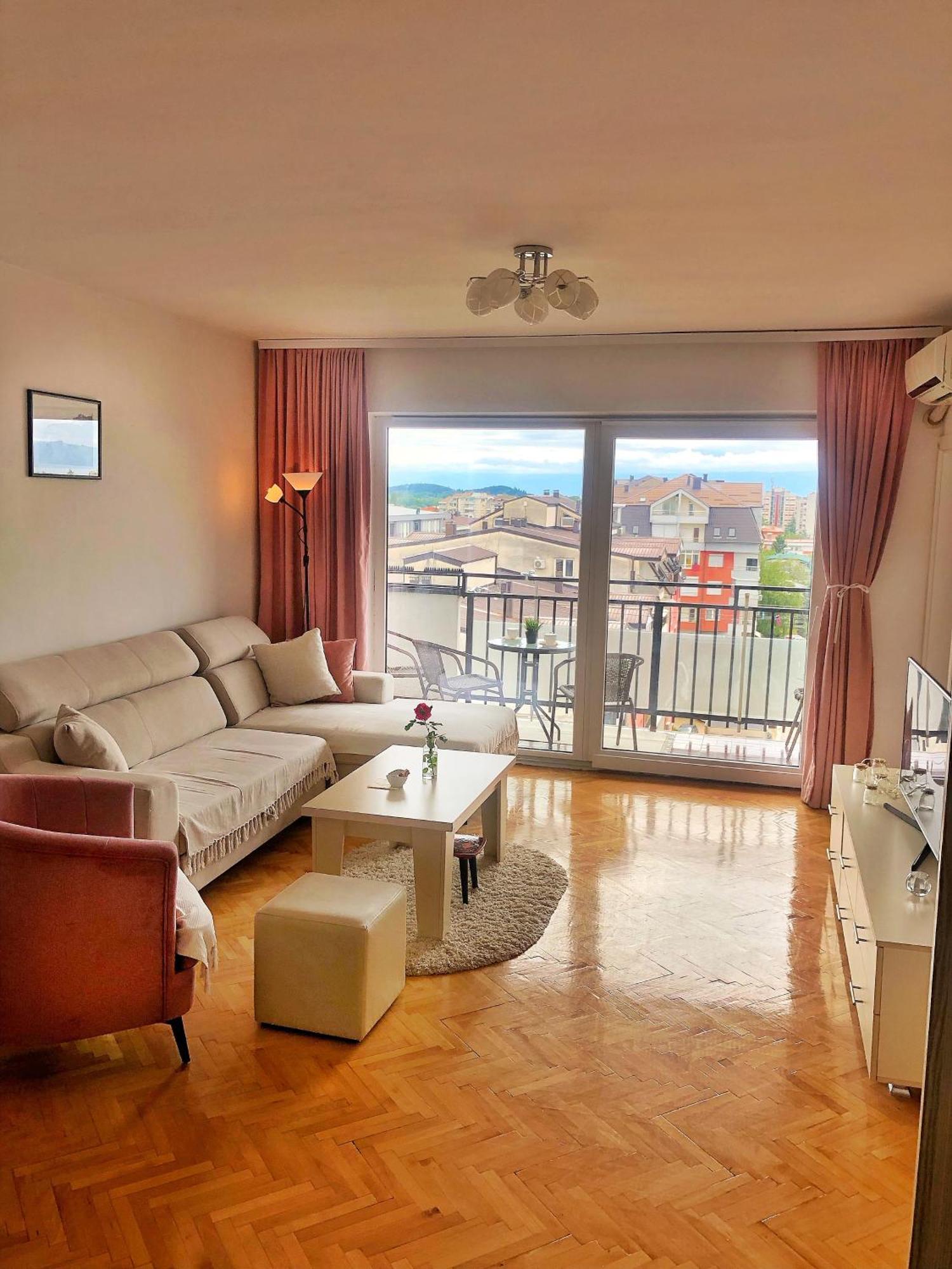 Nadia Apartment Ohrid With Lake View Zewnętrze zdjęcie